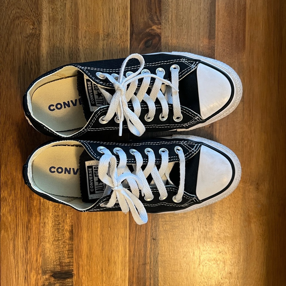 Converse Black and White Sneakers